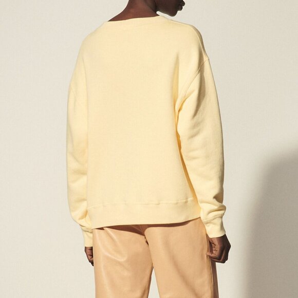 π» Sandro π» Cotton sweatshirt with Lettering "Walk To The Sun", 2 (Medium) - Picture 3 of 10